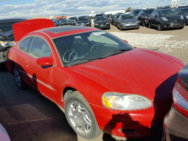 4C3AG52H52E049106 - 2002 CHRYSLER SEBRING LX RED photo 1