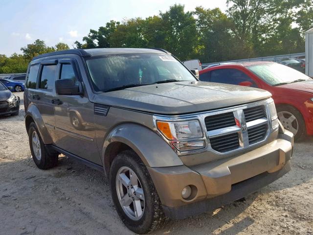 1D8GU58K37W564157 - 2007 DODGE NITRO SLT GRAY photo 1