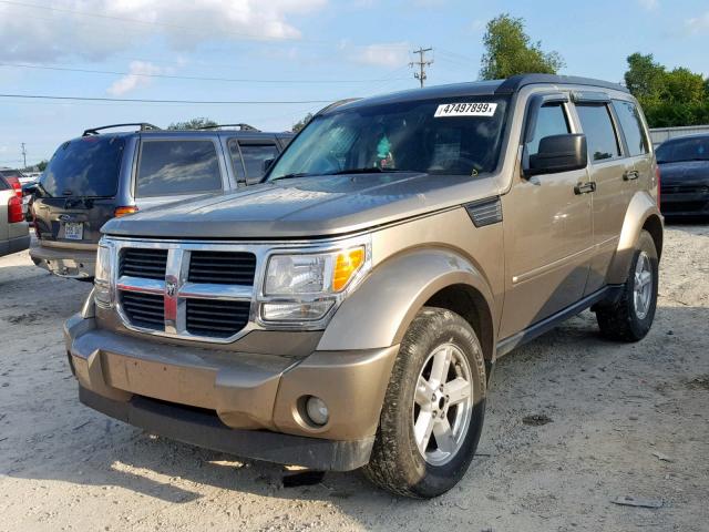 1D8GU58K37W564157 - 2007 DODGE NITRO SLT GRAY photo 2