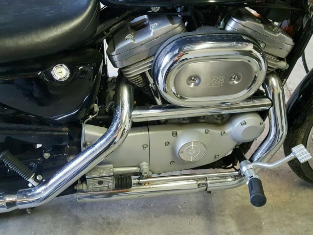 1HD4CJM172K119302 - 2002 HARLEY-DAVIDSON XL883 C BLACK photo 7