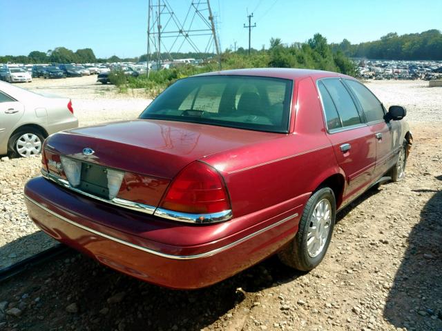 2FAFP74W03X164616 - 2003 FORD CROWN VICT RED photo 4