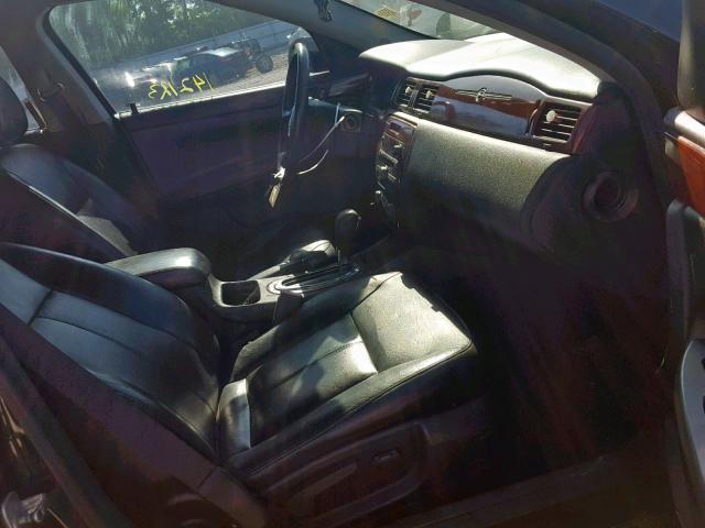 2G1WD58C279400256 - 2007 CHEVROLET IMPALA SUP შავი ფოტო 5