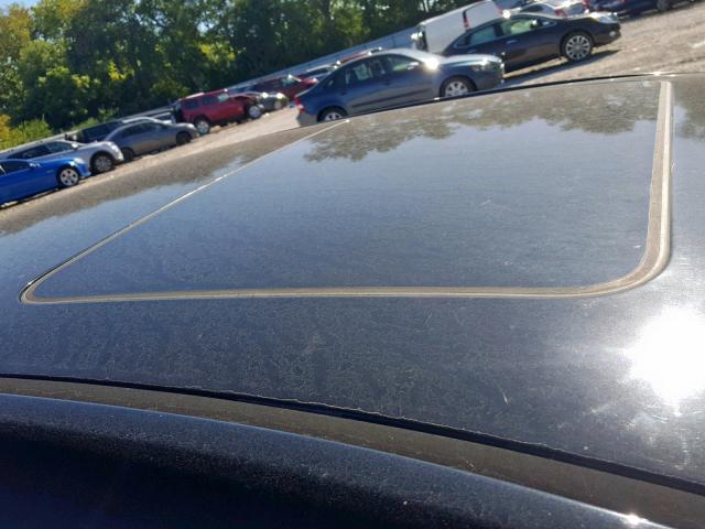 2G1WD58C279400256 - 2007 CHEVROLET IMPALA SUP შავი ფოტო 9