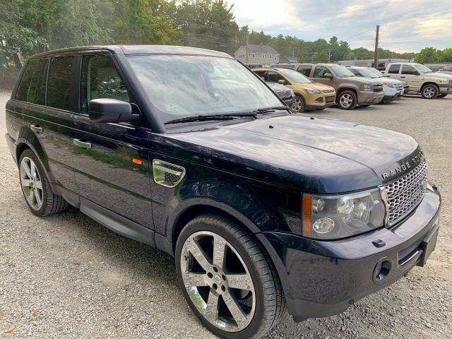 SALSK25438A188456 - 2008 LAND ROVER RANGE ROVE BLACK photo 1