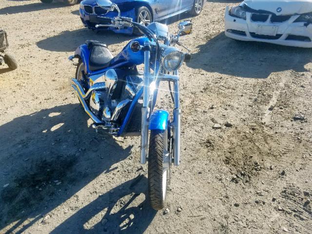 JH2SC6109AK001789 - 2010 HONDA VT1300 CX BLUE photo 1