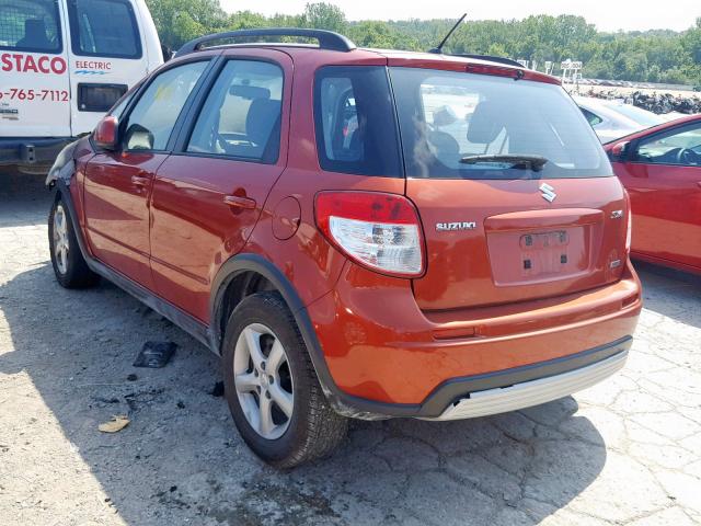 JS2YB413X75102101 - 2007 SUZUKI SX4 RED photo 3