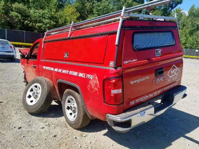 1GTN1TEH2FZ254655 - 2015 GMC SIERRA C15 RED photo 3