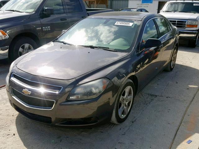 1G1ZB5E10BF336868 - 2011 CHEVROLET MALIBU LS GRAY photo 2