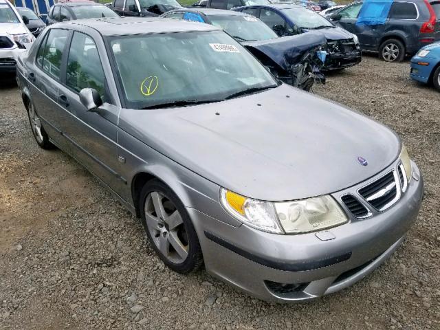 YS3EH45G243011283 - 2004 SAAB 9-5 AERO GRAY photo 1