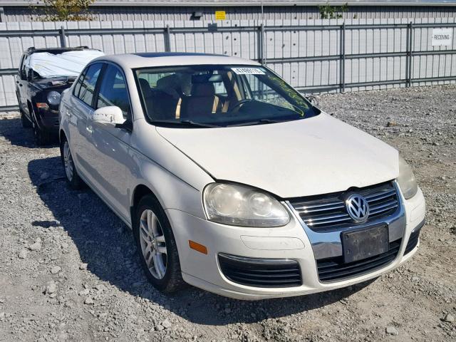 3VWSF71K87M119306 - 2007 VOLKSWAGEN JETTA 2.5 WHITE photo 1