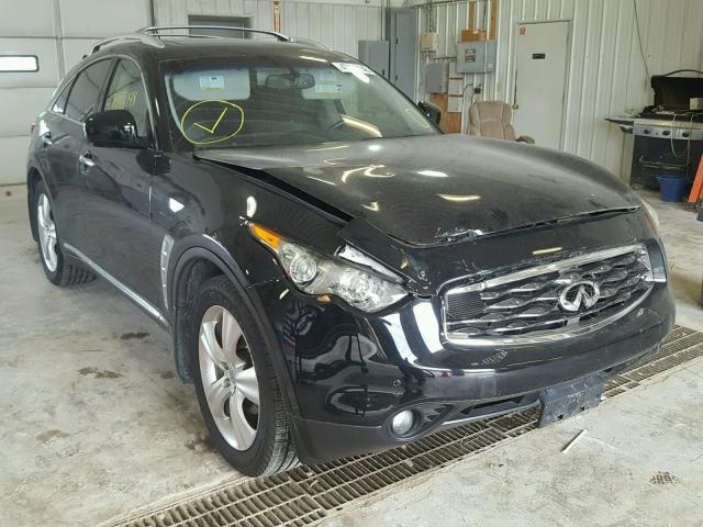 JN8AS1MU1BM711885 - 2011 INFINITI FX35 BLACK photo 1