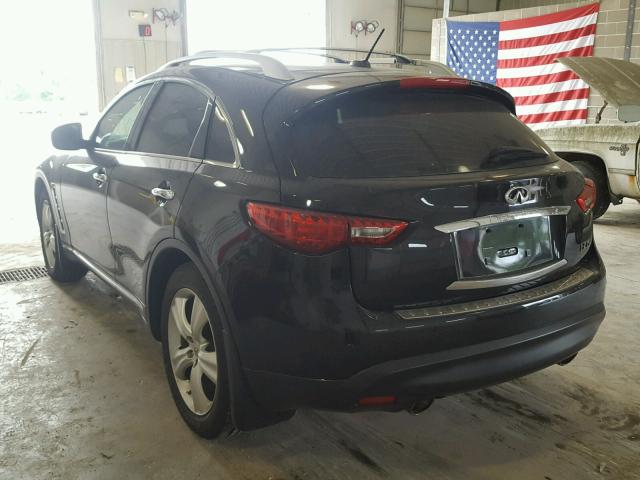 JN8AS1MU1BM711885 - 2011 INFINITI FX35 BLACK photo 3