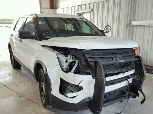 1FM5K8AR8HGA35850 - 2017 FORD EXPLORER P WHITE photo 1