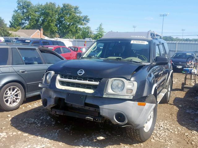 5N1ED28Y84C630980 - 2004 NISSAN XTERRA XE BLACK photo 2