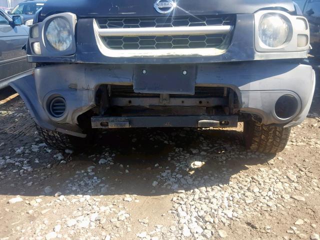 5N1ED28Y84C630980 - 2004 NISSAN XTERRA XE BLACK photo 9