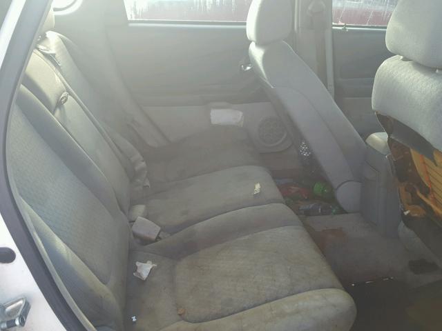 1G1ZT68N57F205878 - 2007 CHEVROLET MALIBU MAX თეთრი ფოტო 6