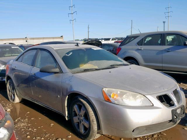 1G2ZH57N884220719 - 2008 PONTIAC G6 GT SILVER photo 1