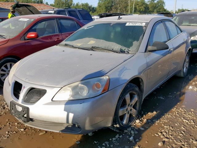 1G2ZH57N884220719 - 2008 PONTIAC G6 GT SILVER photo 2