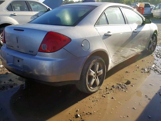 1G2ZH57N884220719 - 2008 PONTIAC G6 GT SILVER photo 4