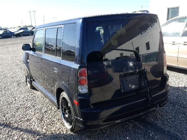 JTLKT324164104309 - 2006 TOYOTA SCION XB Mavi foto 3