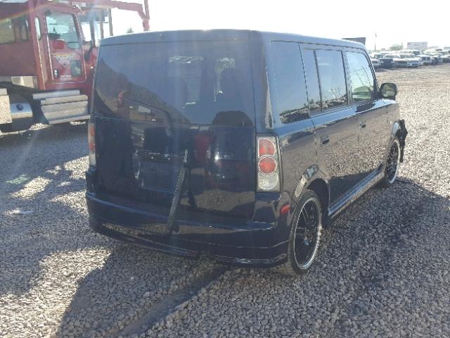 JTLKT324164104309 - 2006 TOYOTA SCION XB Mavi foto 4