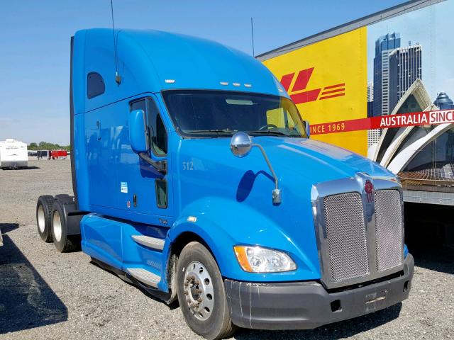 1XKFDP9X8CJ311394 - 2012 KENWORTH CONSTRUCTI BLUE photo 1