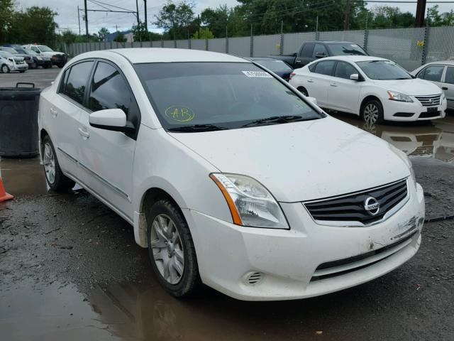 3N1AB6AP2CL724926 - 2012 NISSAN SENTRA 2.0 WHITE photo 1