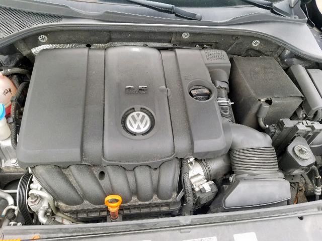 1VWBH7A33CC032024 - 2012 VOLKSWAGEN PASSAT SE BLACK photo 7