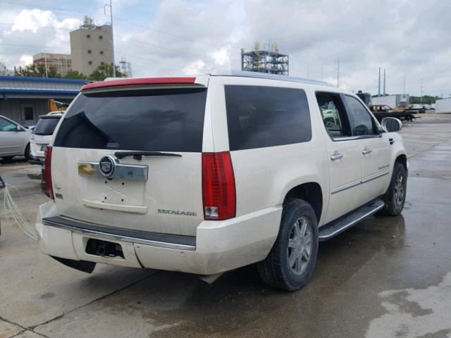 1GYFC262X9R258390 - 2009 CADILLAC ESCALADE E WHITE photo 4