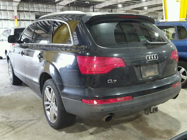 WA1BY74L48D033970 - 2008 AUDI Q7 3.6 QUA BLACK photo 3