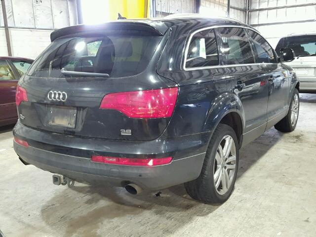 WA1BY74L48D033970 - 2008 AUDI Q7 3.6 QUA BLACK photo 4