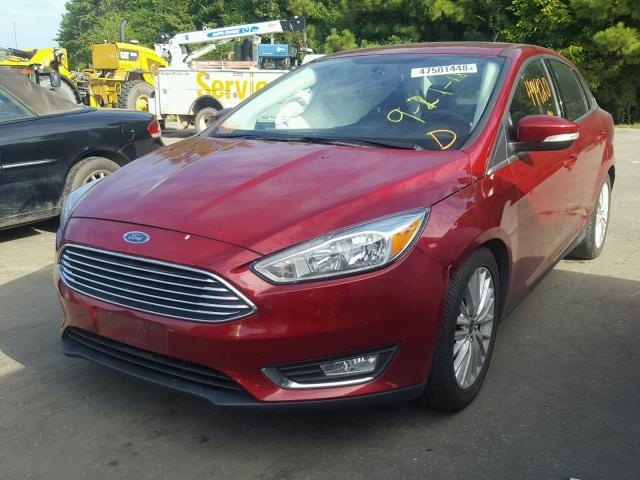 1FADP3J23GL226160 - 2016 FORD FOCUS TITA RED photo 2