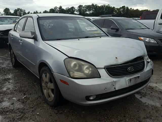 KNAGE123165047740 - 2006 KIA OPTIMA LX SILVER photo 1