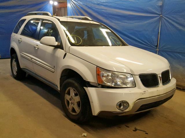 2CKDL63F766138378 - 2006 PONTIAC TORRENT WHITE photo 1