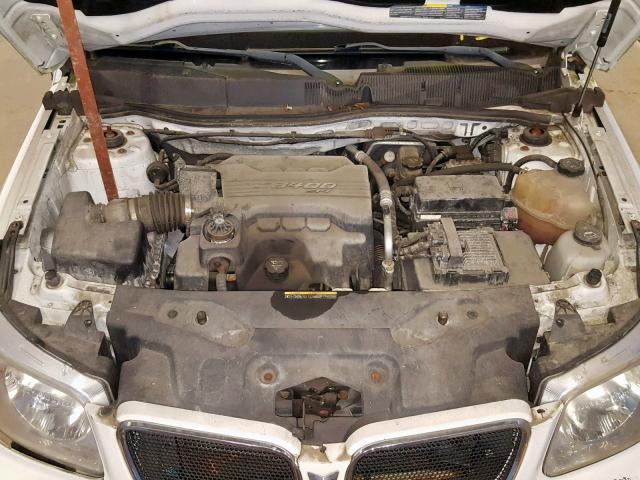 2CKDL63F766138378 - 2006 PONTIAC TORRENT WHITE photo 7