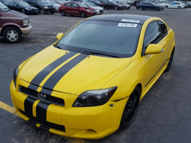 JTKDE177570147445 - 2007 TOYOTA SCION TC 黄色 照片 2
