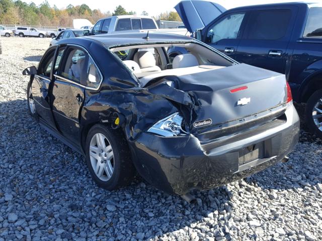 2G1WB5E31E1115117 - 2014 CHEVROLET IMPALA LIM GRAY photo 3