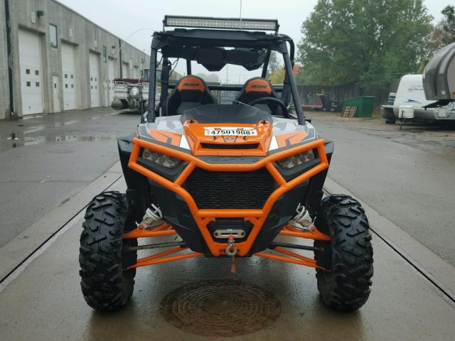 3NSVDE925JF940694 - 2018 POLARIS RZR XP TUR ORANGE photo 2