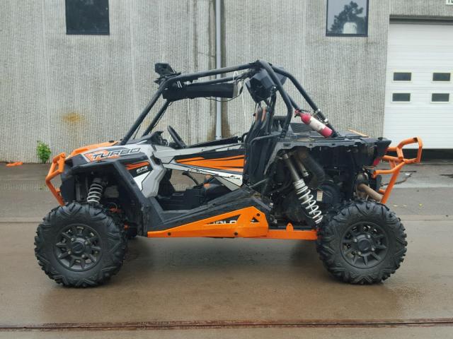 3NSVDE925JF940694 - 2018 POLARIS RZR XP TUR ORANGE photo 3