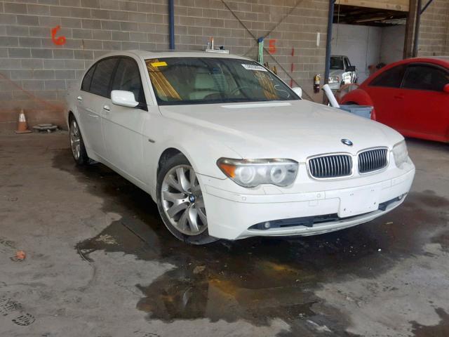 WBAGN63535DS60447 - 2005 BMW 745 LI WHITE photo 1