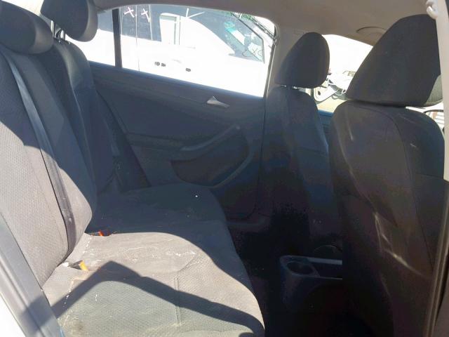 3VW2K7AJXCM335798 - 2012 VOLKSWAGEN JETTA BASE 白色 照片 6