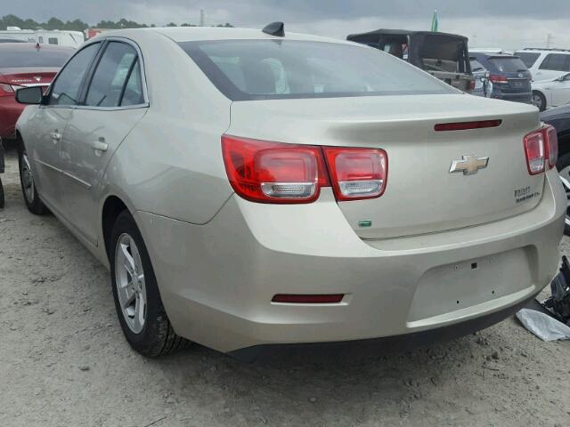 1G11B5SL1FF242605 - 2015 CHEVROLET MALIBU LS 金色 照片 3