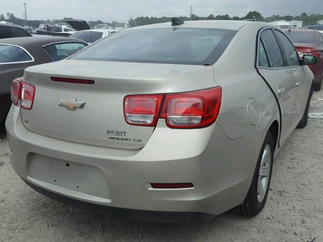 1G11B5SL1FF242605 - 2015 CHEVROLET MALIBU LS 金色 照片 4