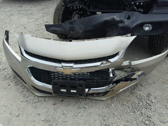 1G11B5SL1FF242605 - 2015 CHEVROLET MALIBU LS 金色 照片 9