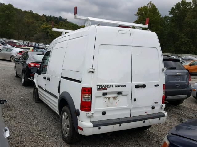 NM0LS7BN9DT164230 - 2013 FORD TRANSIT CO WHITE photo 3