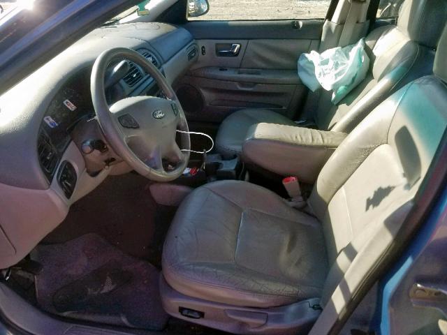 1FAHP55U81G112003 - 2001 FORD TAURUS SES GRAY photo 5