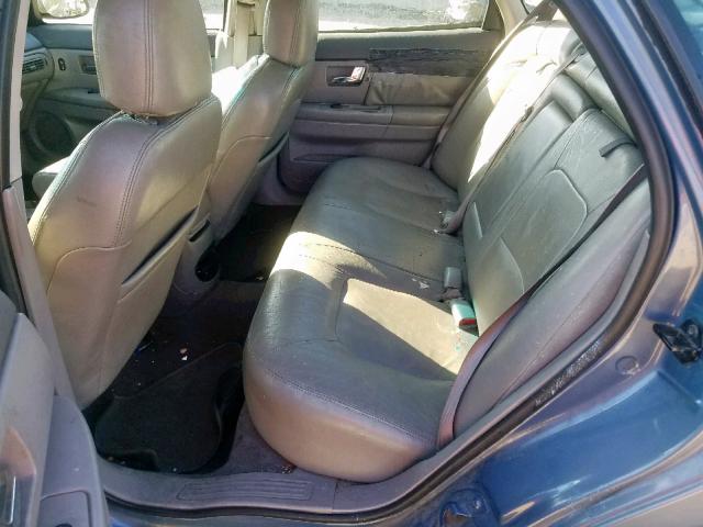 1FAHP55U81G112003 - 2001 FORD TAURUS SES GRAY photo 6