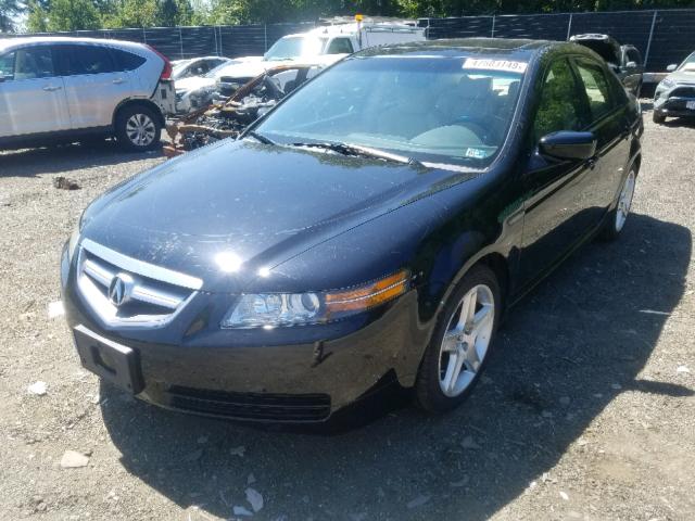 19UUA66296A046733 - 2006 ACURA 3.2TL BLACK photo 2