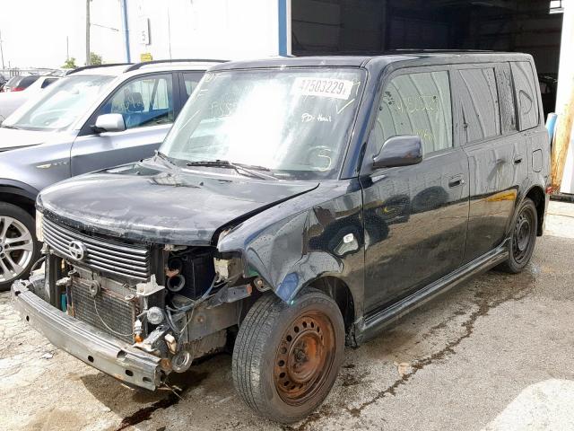 JTLKT324854005467 - 2005 TOYOTA SCION XB 黑色 照片 2