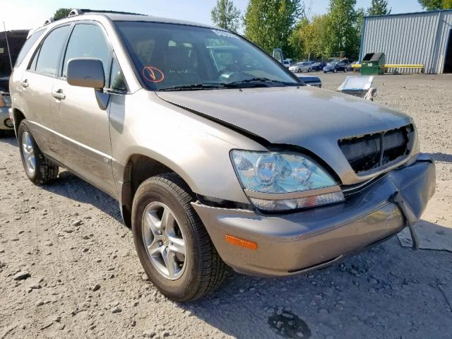 JTJHF10U110220286 - 2001 LEXUS RX 300 GOLD photo 1